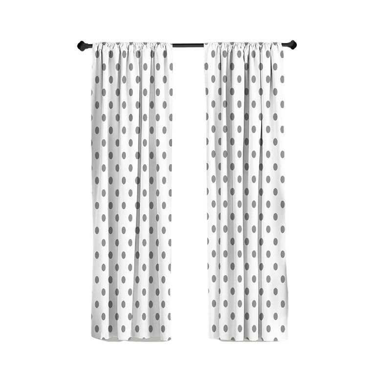 Ebern Designs Dashani Microfiber Room Darkening Curtains / Drapes Pair